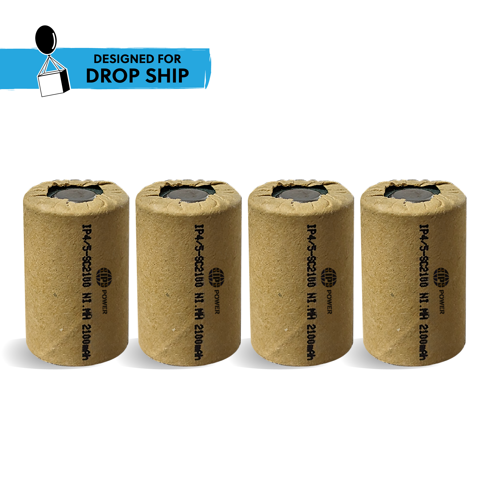 DROP SHIP: IP Power 4/5 Sub C Ni-Mh 2100mAh