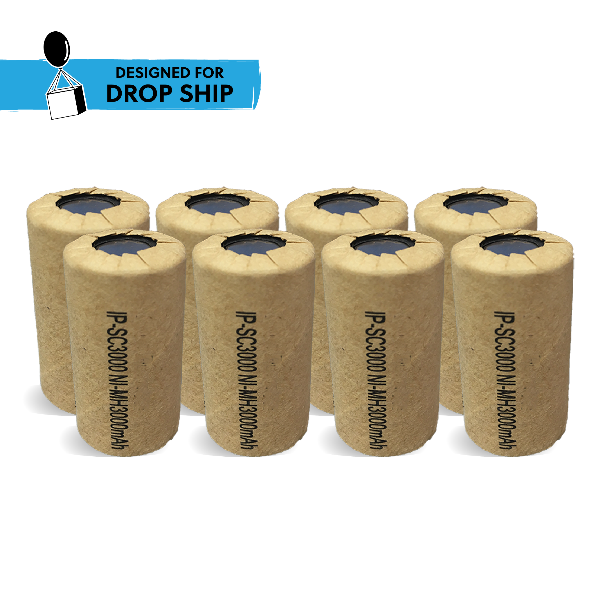 DROP SHIP: IP Power High Rate Sub C Ni-Mh 3000mAh