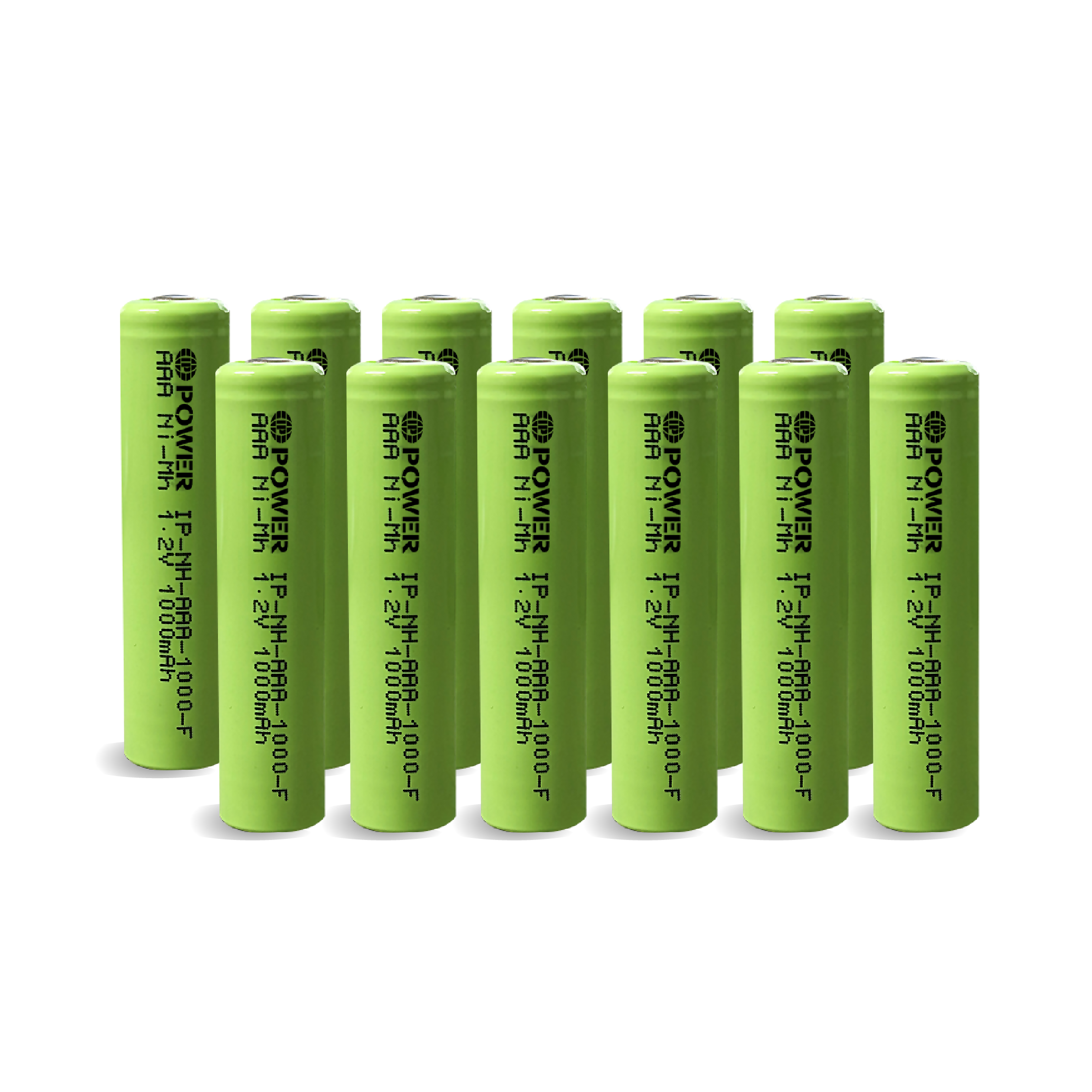 DROP SHIP: IP Power Ni-Mh AAA 1000mAh Rechargeable Flat Top