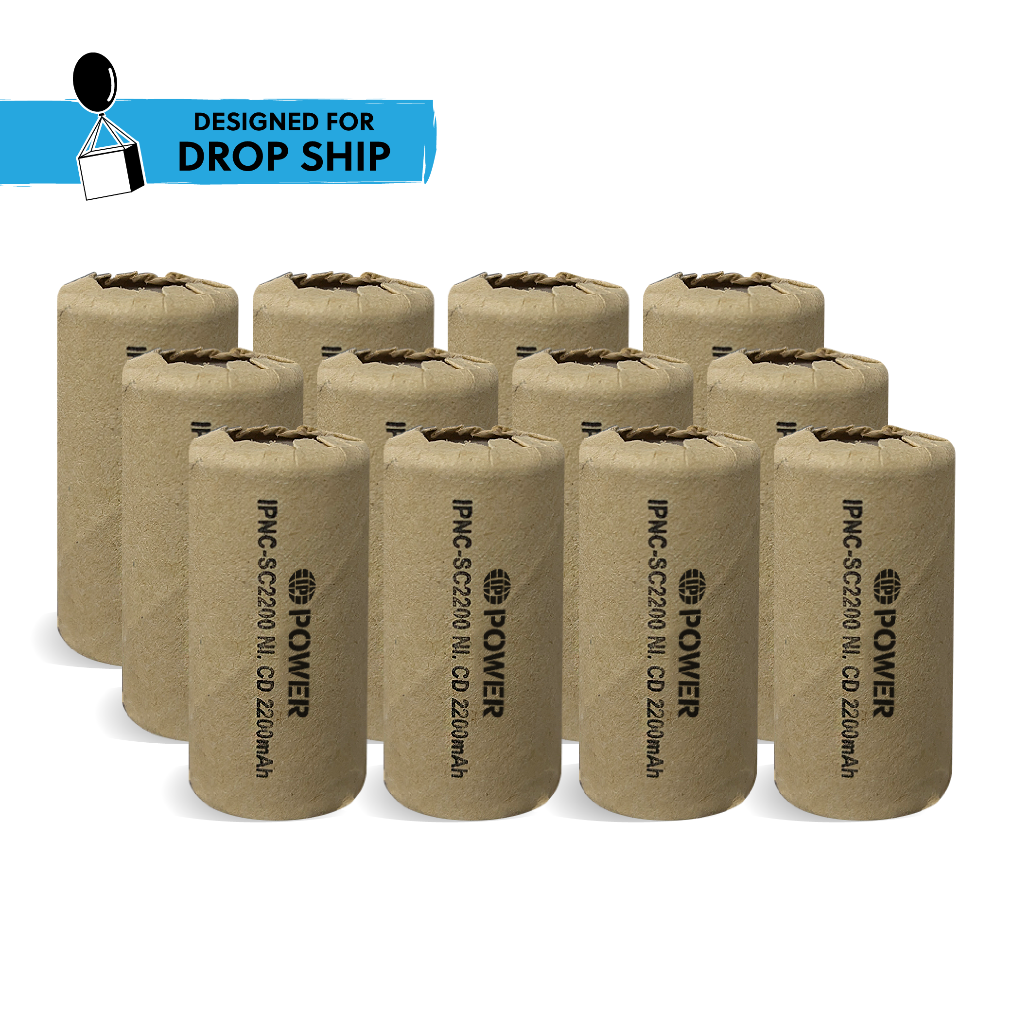 DROP SHIP: IP Power Sub C Ni-Cd 2200mAh