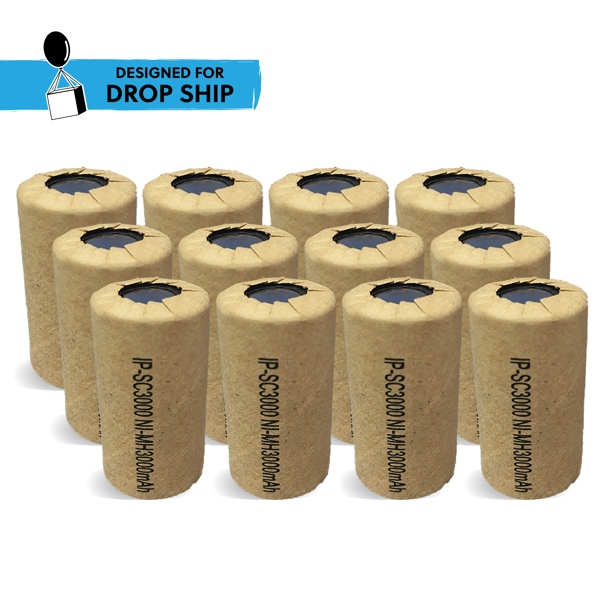 DROP SHIP: IP Power High Rate Sub C Ni-Mh 3000mAh