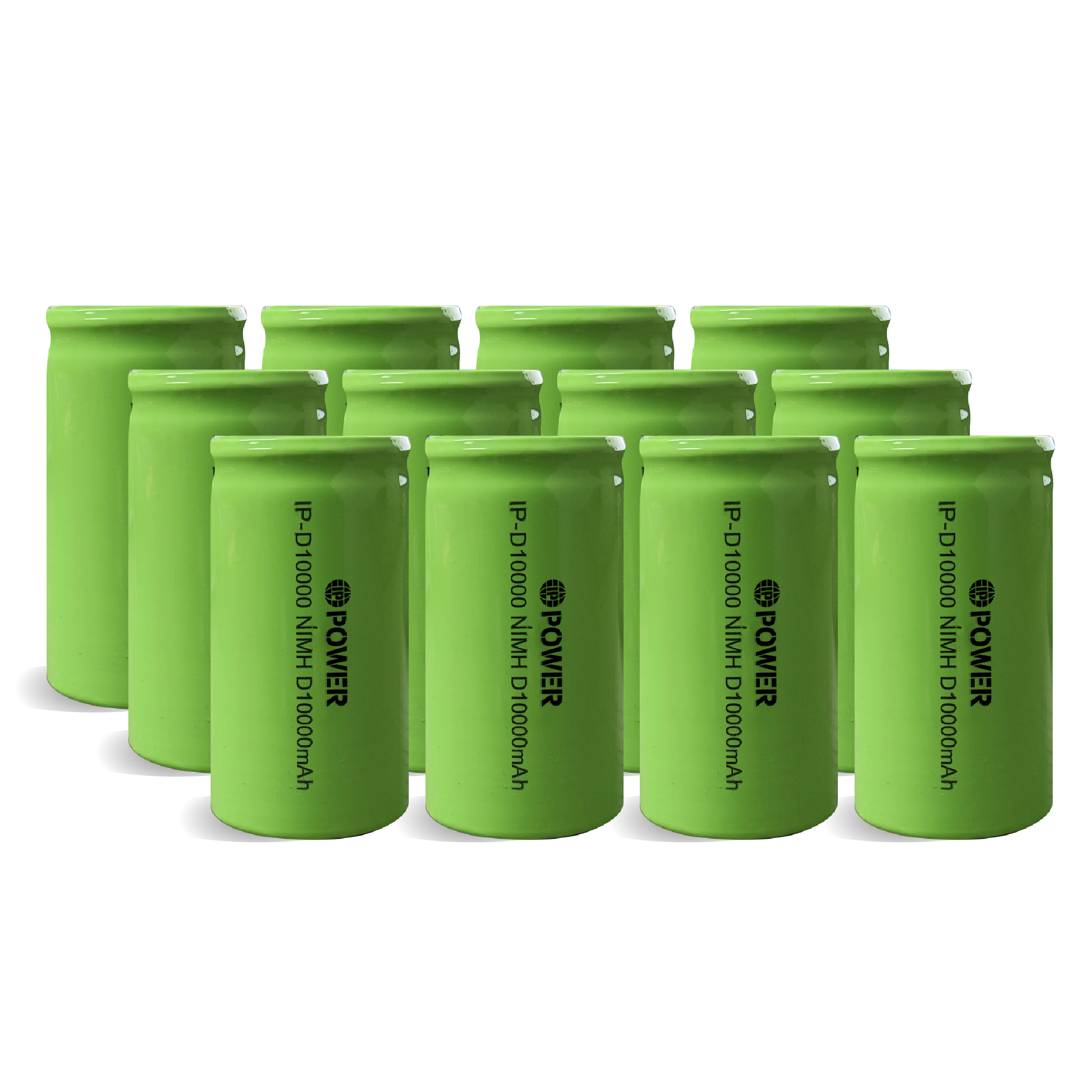 DROP SHIP: IP Power D Rechargeable Ni-Mh 10000mAh 1.2V Battery