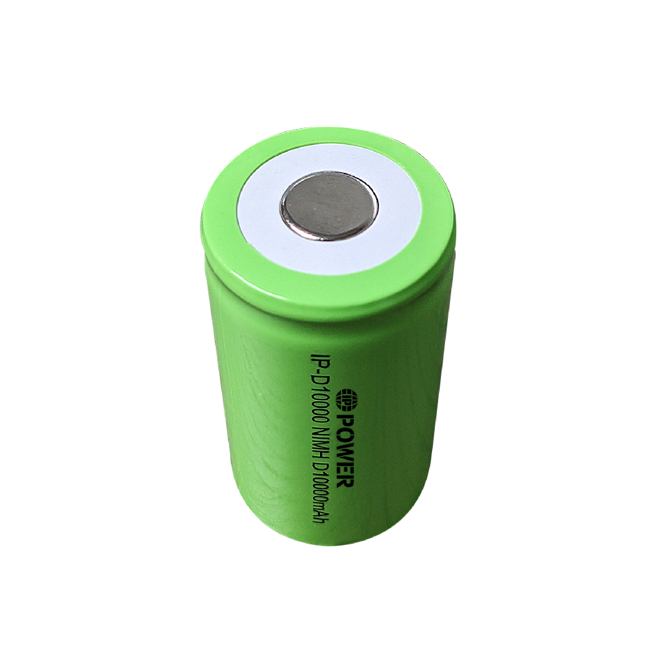 IP Power D Ni-Mh 1.2V 10000mAh Rechargeable Flat Top Battery Bulk