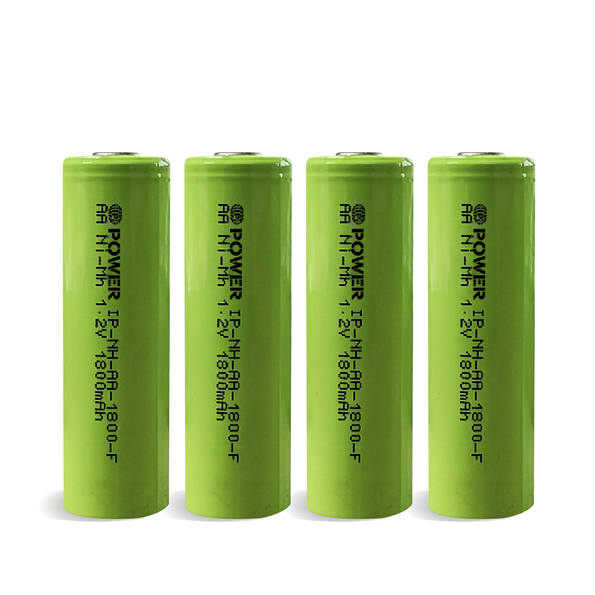 DROP SHIP: IP Power Ni-Mh AA 1800mAh Rechargeable Flat Top