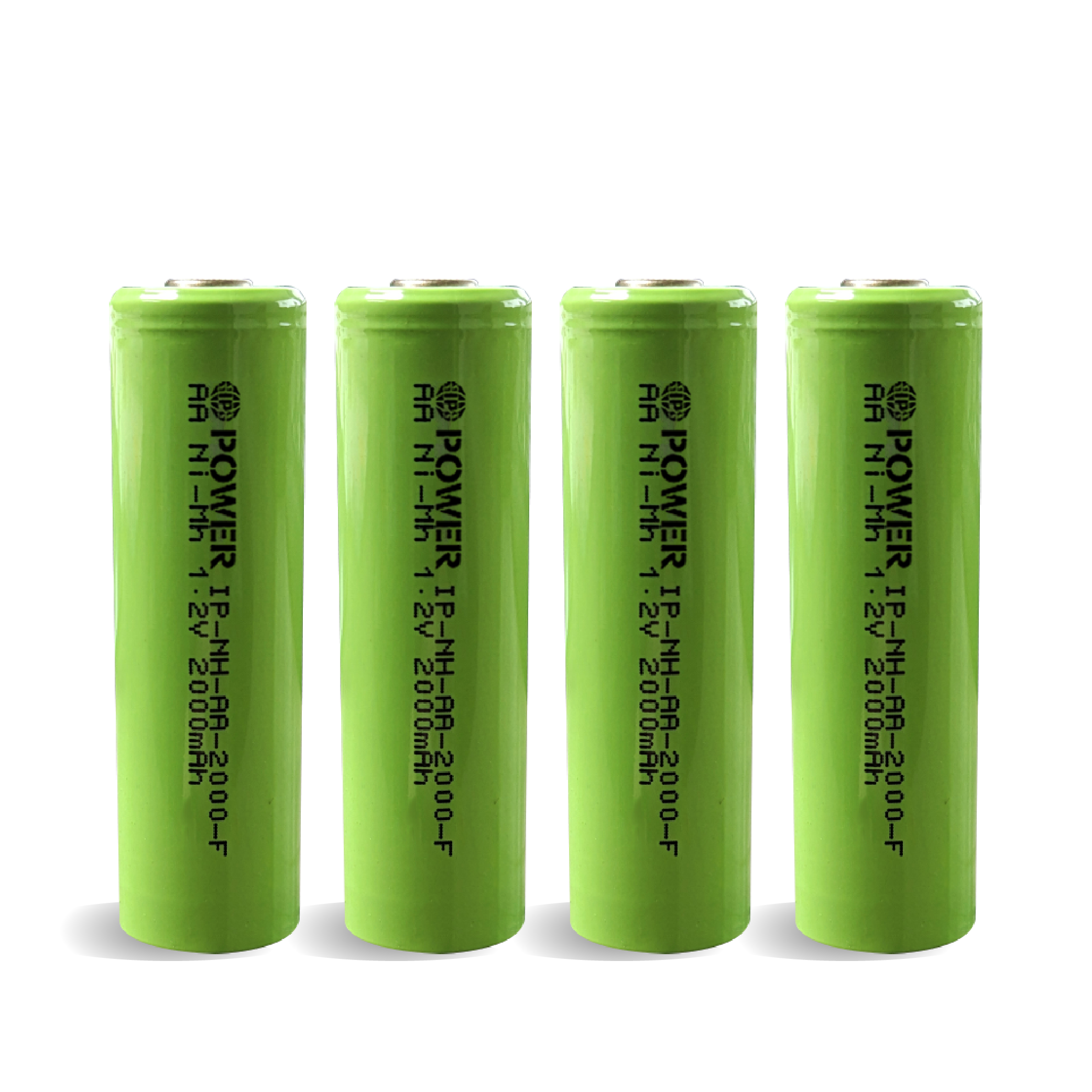DROP SHIP: IP Power Ni-Mh AA 2000mAh Rechargeable Flat Top