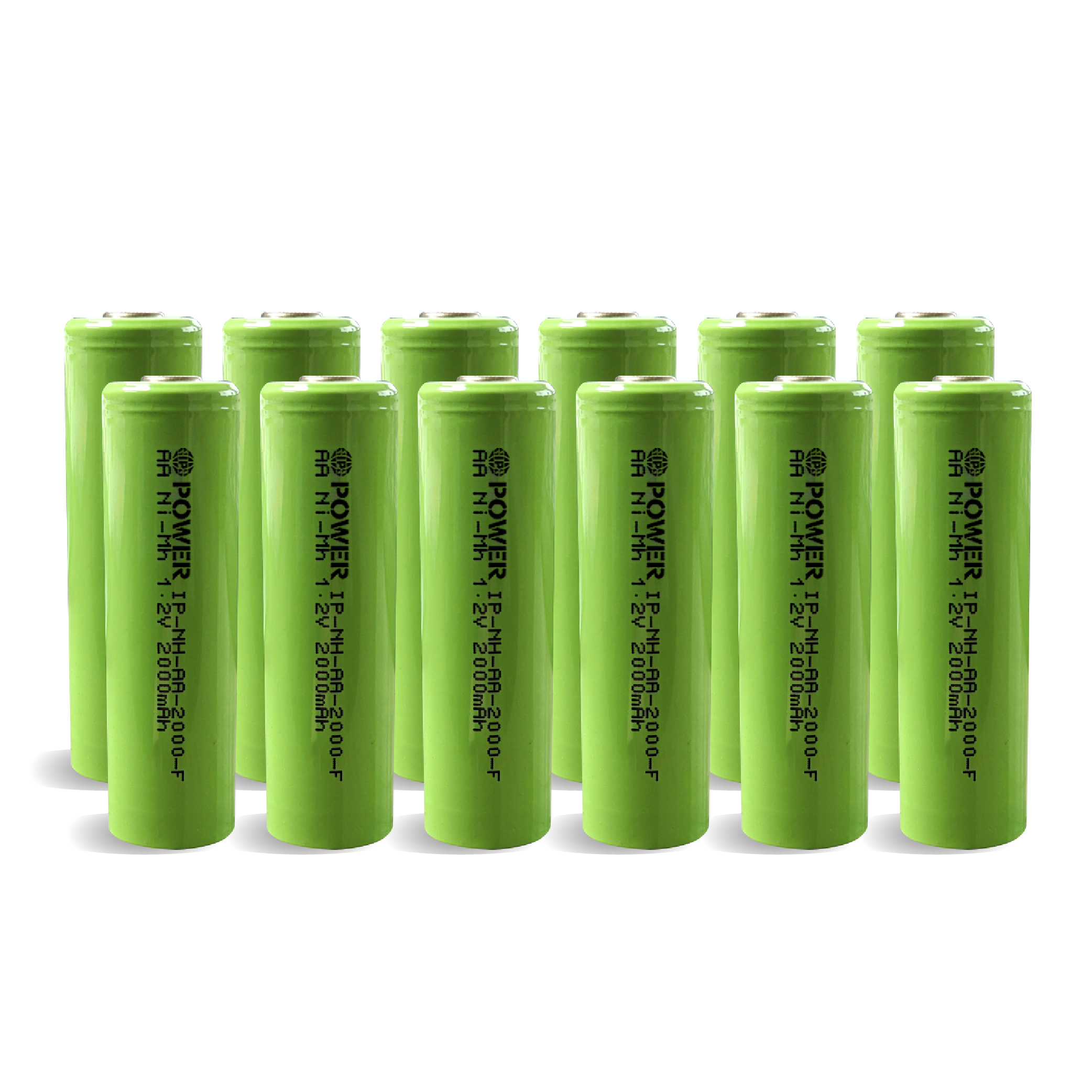 DROP SHIP: IP Power Ni-Mh AA 2000mAh Rechargeable Flat Top