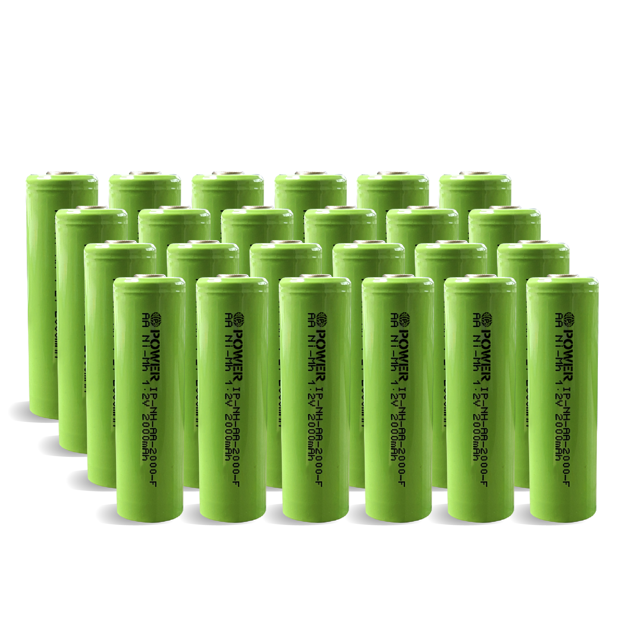 DROP SHIP: IP Power Ni-Mh AA 2000mAh Rechargeable Flat Top