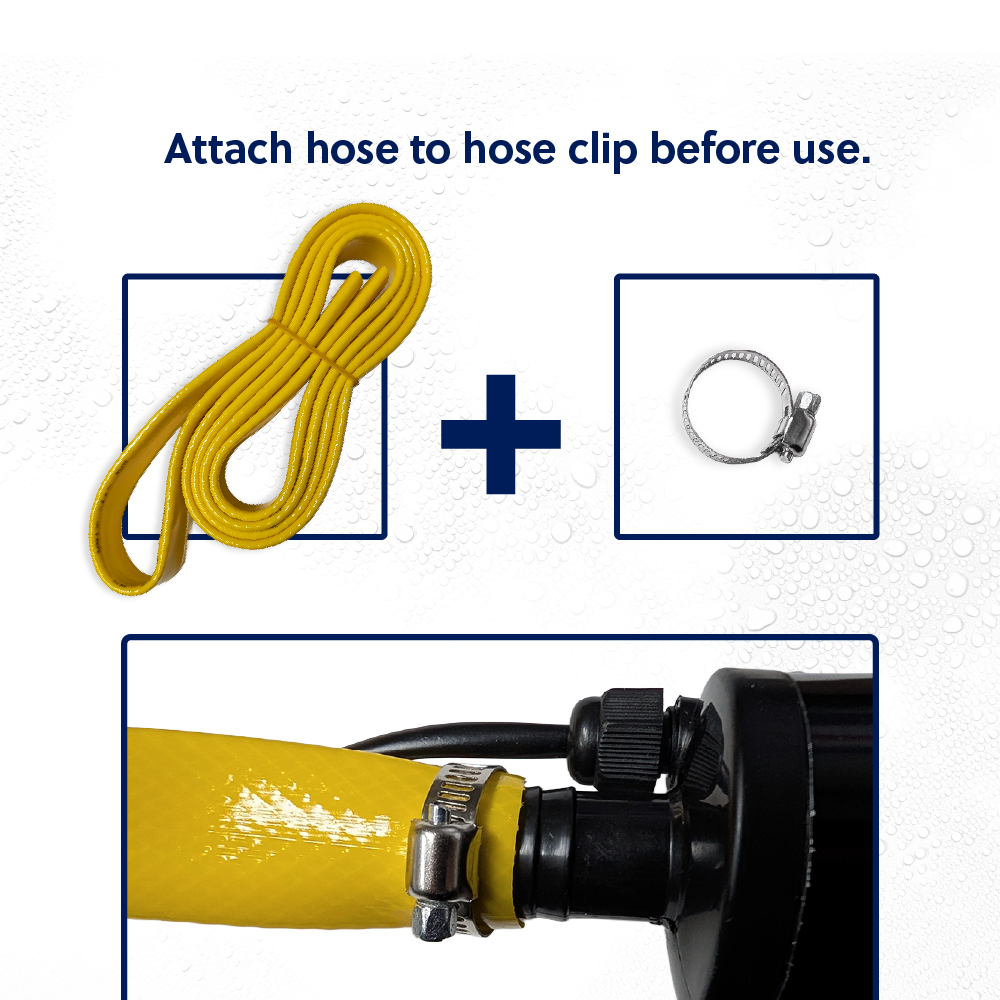 Water Sump Pump - Compatible With Milwaukee 18V (Battery Not Included)