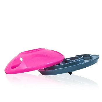 UFO, ultimate feeding object, slow feeder, treat dispenser, dog feeder, dog slow feeder, dog treat dispenser, bowls for dogs