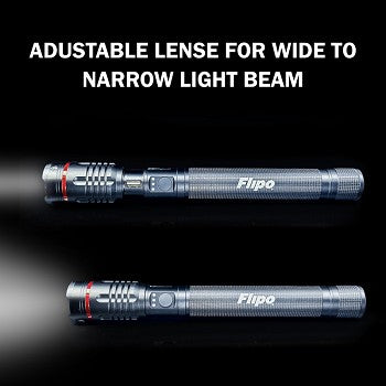 Flipo Tactical 4,000 Lumen Rechargeable Flashlight