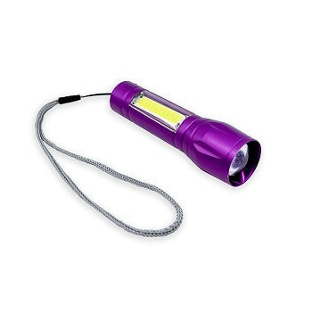 Flipo Micro Tactical Rechargeable LED Flashlight - Metallic Color
