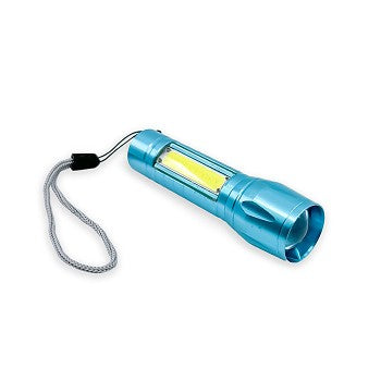 Flipo Micro Tactical Rechargeable LED Flashlight - Metallic Color