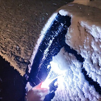 Flipo Ice Scraper with COB LED Light