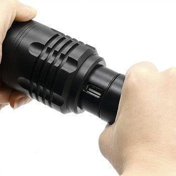 Flipo Tactical 10,000 Lumen Rechargeable Flashlight