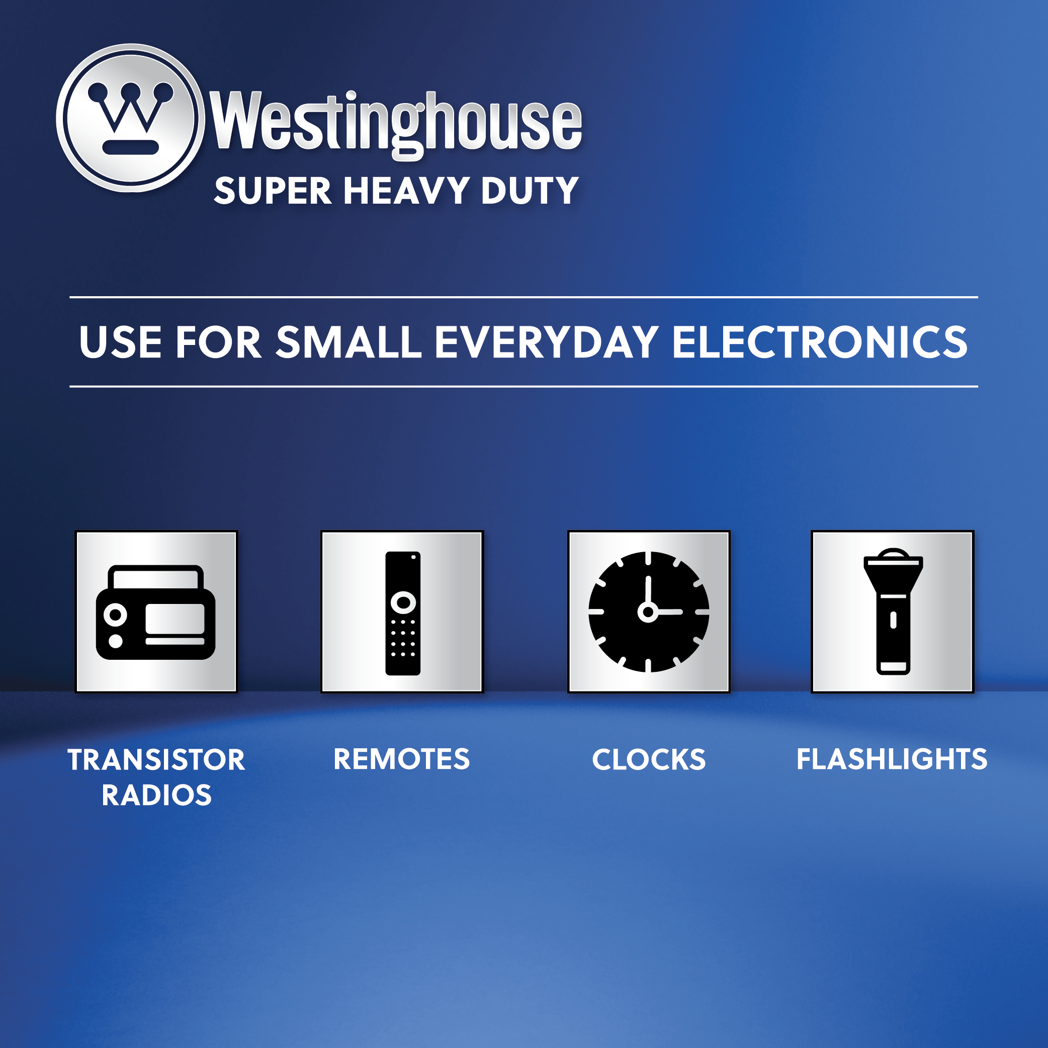 Westinghouse AA Super Heavy Duty Battery Blister 4pk