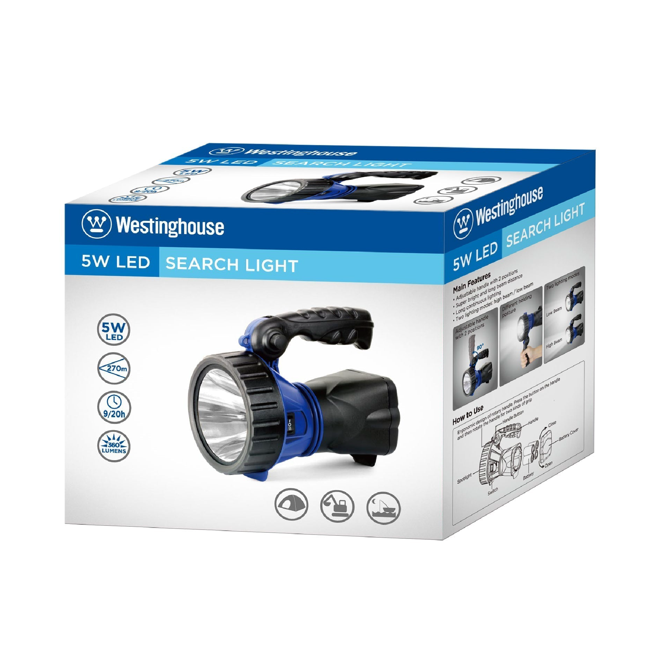 Westinghouse 5W CREE LED Adjustable Spotlight