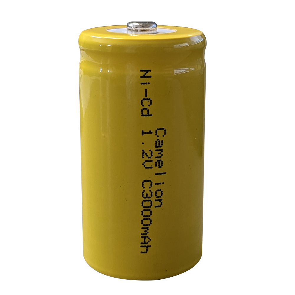 Camelion C Ni-Cd 1.2V 3000mAh Button Top Battery Bulk