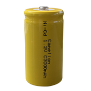 Camelion C Ni-Cd 1.2V 3000mAh Button Top Battery Bulk